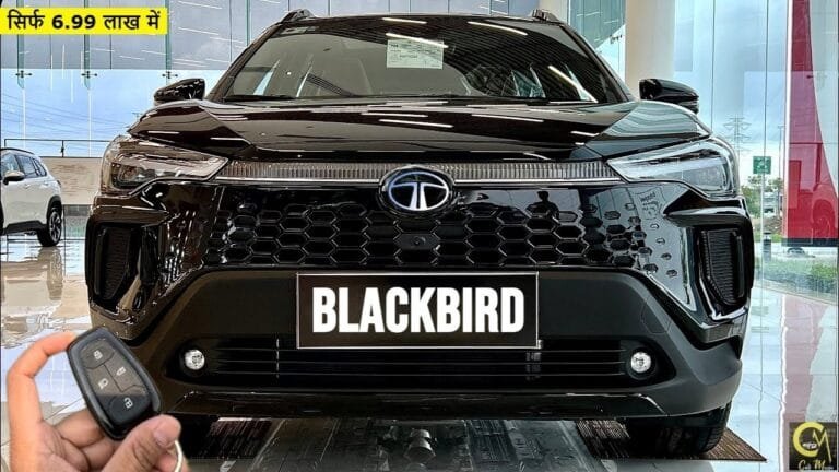 Auto Sector में मचायेगी शोर टकाटक फीचर्स और कंटाप look वाली Tata Blackbird की काली चिड़िया